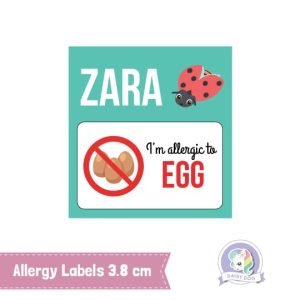 Allergy Alert Labels