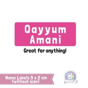 Standard (Without Icon) Labels